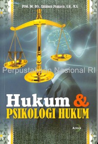 Image of Hukum & psikologi hukum