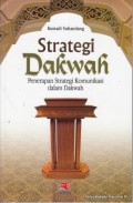 Strategi dakwah : penerapan strategi komunikasi dalam dakwah