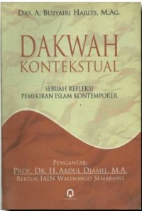 Image of Dakwah kontekstual : sebuah refleksi pemikiran Islam kontemporer