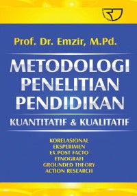 Image of METODOLOGI PENELITIAN PENDIDIKAN KUANTITATIF & KUALITATIF
