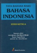 TATA BAHASA BAKU BAHASA INDONESIA