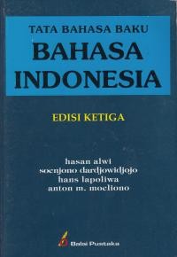 Image of TATA BAHASA BAKU BAHASA INDONESIA