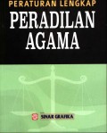 Peraturan lengkap peradilan agama