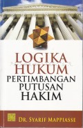 Logika hukum pertimbangan putusan hakim