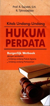 Image of KItab Undang-Undang Hukum Perdata
