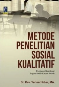 Image of BUKU METODE PENELITIAN SOSIAL KUALITATIF
