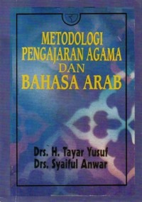 Image of Metodologi pengajaran agama dan bahasa Arab